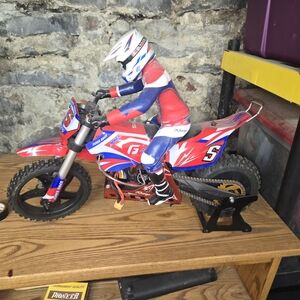 US Stock SKYRC 1/4 Scale SR5 RTR RC Motor Bike Super Rider Balance Battery Model